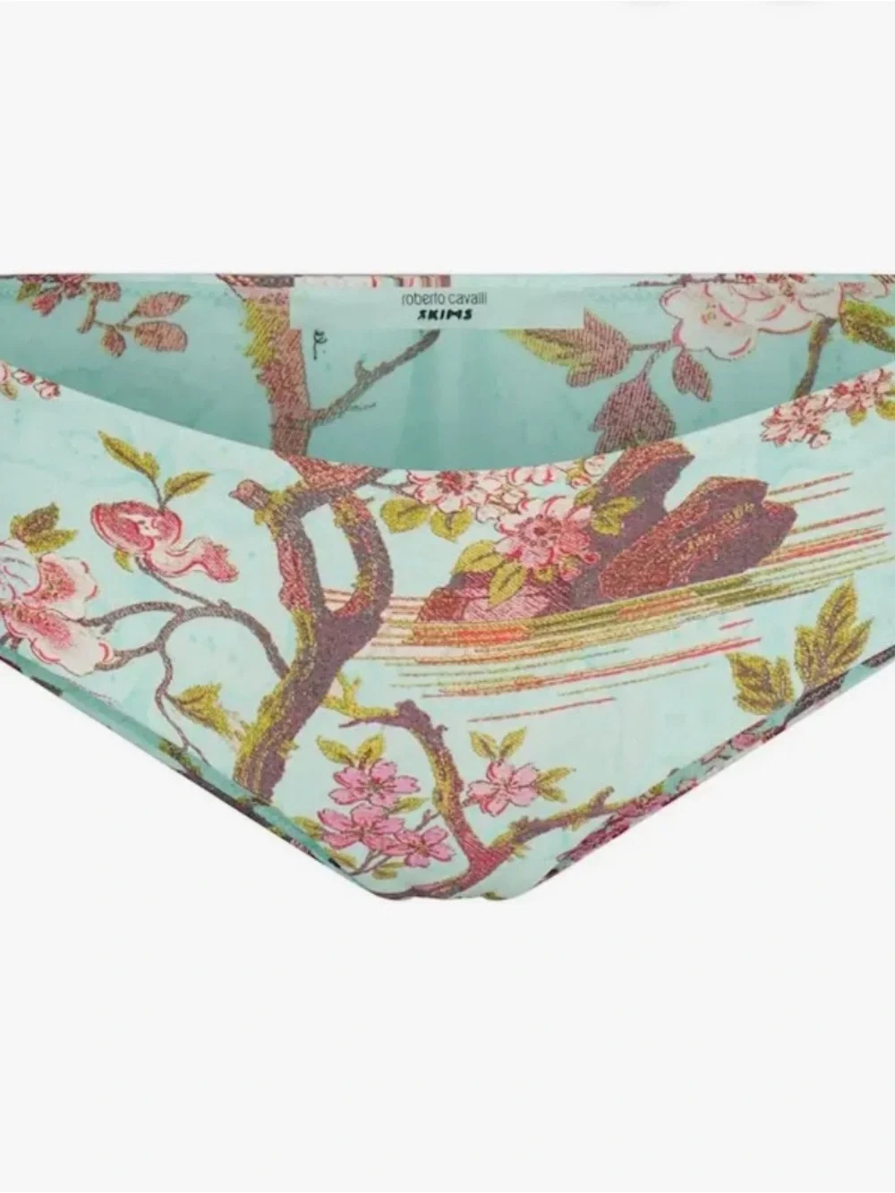 🌸SKIMS x Cavalli Hipster Bikini Bottom | Fagianella Print | 3X | NWT🏷️